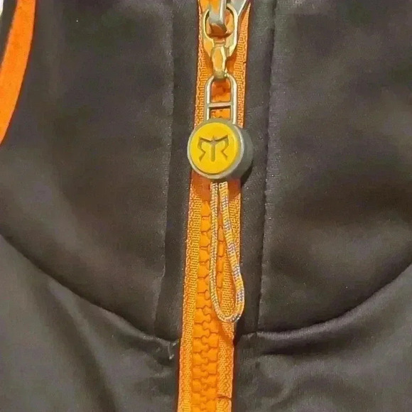 Ragnar by NordicTrack Size Small Womens Jacket Running Athletic Black Orange - Picture 4 of 7